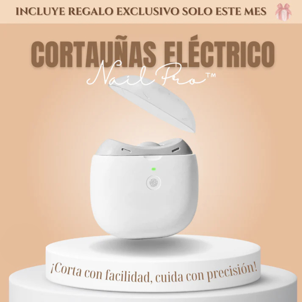 Corta uñas eléctrico