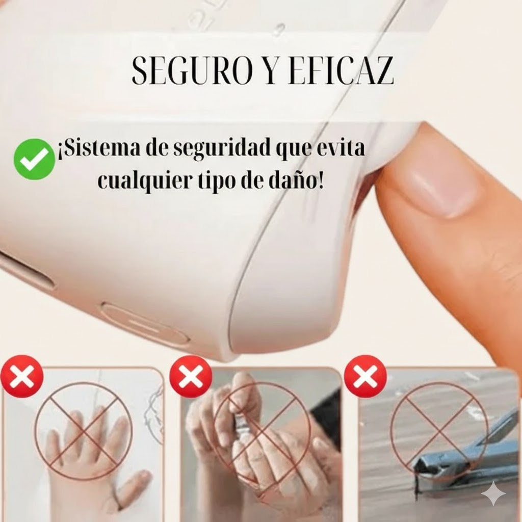 Corta uñas eléctrico